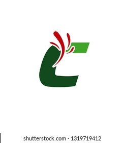 Letter C logo. Business logo vector illustration

