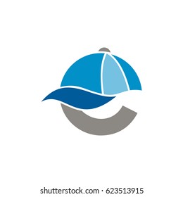 Letter C Logo For Cap