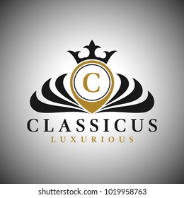 Letter C Logo - Classic Luxurious Style Logo Template