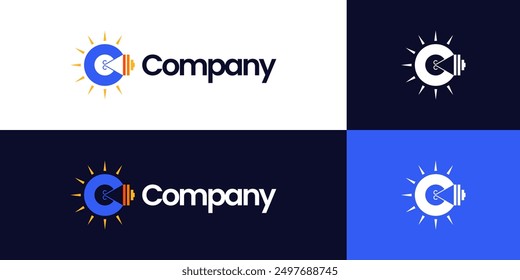 Letter C logo company business