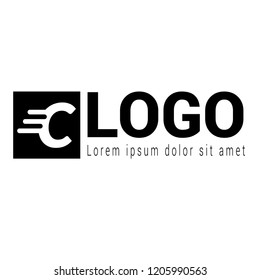 letter C logo concept