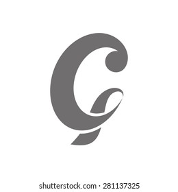 Letter C Logo Concept Icon. Vector illustration