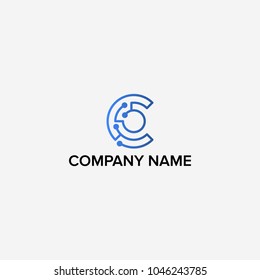 Letter C logo design