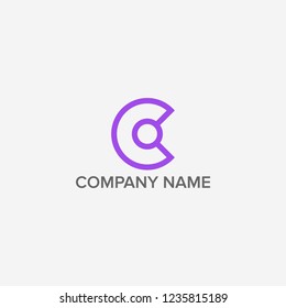 Letter C logo design
