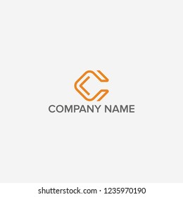 letter C logo design