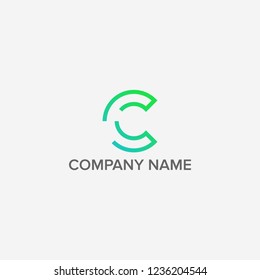 Letter C logo design