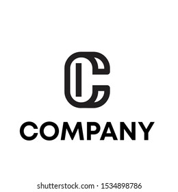 letter c logo design concept template