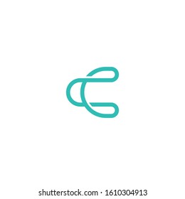 Letter C logo design concept.