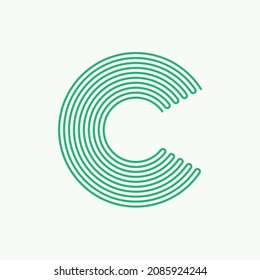 Letter C Logo Design Concept