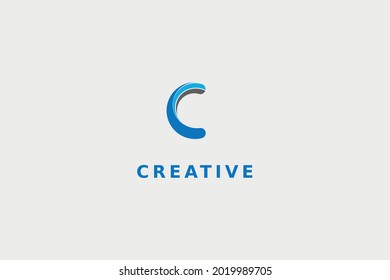 letter c logo design  creative 