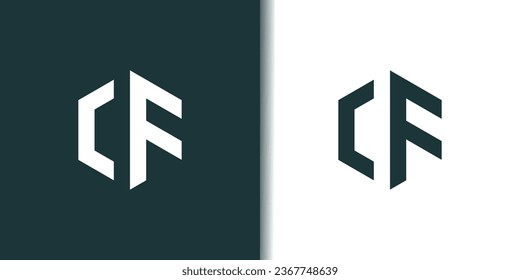Letter C logo design element vector with modern concept