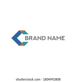 letter c logo design, logistic logo design