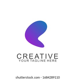 Letter c Logo Design mit modernem Konzept. Symbolbuchstabe c Vektorillustration Illustration
