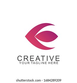 Diseño del logotipo Carta c con concepto moderno. Icono letra c ilustración vectorial