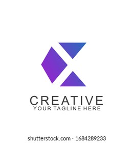 Diseño del logotipo Carta c con concepto moderno. Icono letra c ilustración vectorial