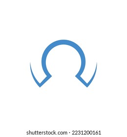 letter c logo design, modern abstract