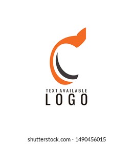 letter c logo design template