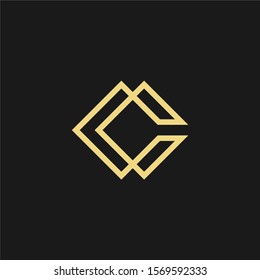 Letter C logo design template