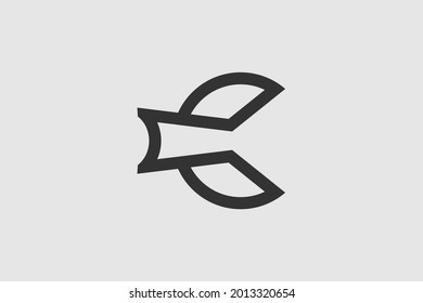 Plantilla de diseño de logotipo de carta C, logotipo de apariencia moderna para su marca