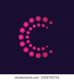 letter c logo design template Free Vector