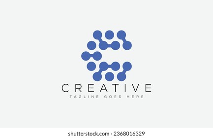 Letter C logo design template vector illustration