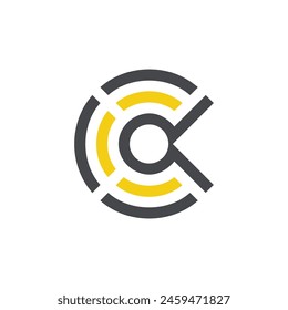 Elementos de Plantilla de diseño de logotipo C