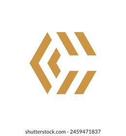 Letter C logo design template elements
