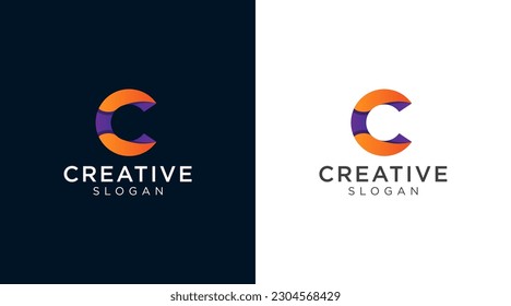 Letter C logo design for various types of businesses and company	