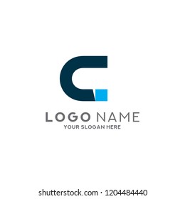 Letter C Logo Design Vector Template