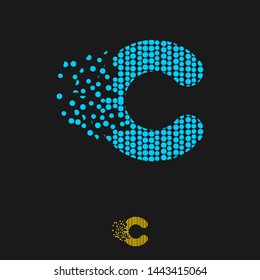Letter C Logo Design Vector