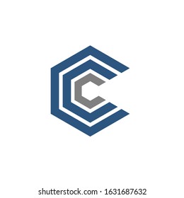 Letter C logo design vector template
