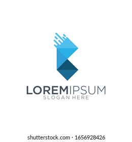 diseño del logotipo de letra c gráfico vectorial