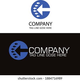 Buchstabe C Logo. C Letter Design Vektor .