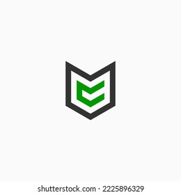 letter c logo design vector illustration template