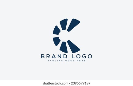 letter C logo design vector template design for brand.