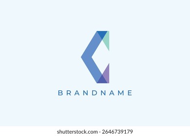 Letter C logo design vector template.