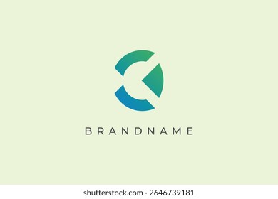 Letter C logo design vector template.
