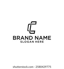 Letter C logo design vector,editable eps 10