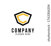 Letter C logo icon design template elements - vector sign. Creative Shield Logo With C Letter. Sign of Protection, Guard, Insurance and Security. Initial C vector design template with shield.
