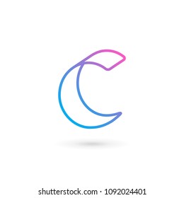 Letter C logo icon design template elements