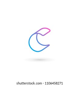 Letter C logo icon design template elements