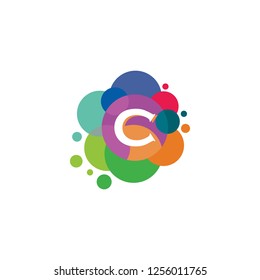 Letter C logo icon design vector illustration
