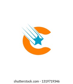 Letter c logo icon design template elements
