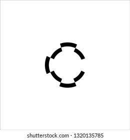 Letter C logo icon design template
