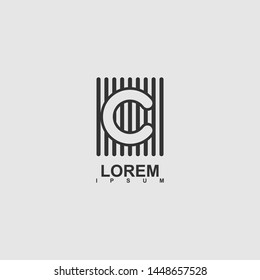 Letter C logo icon design template elements