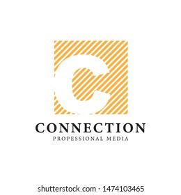 letter c logo icon design template elements
