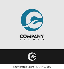 Letter C logo icon design template elements