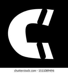 Letter C logo icon design template elements