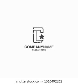 Letter C Logo Icon Design Template Stock Vector