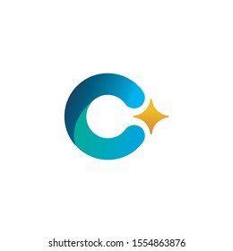 Letter C logo icon design template elements